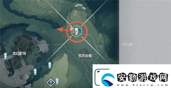 鳴潮荒棄巖壑地下傳送點(diǎn)開啟方法