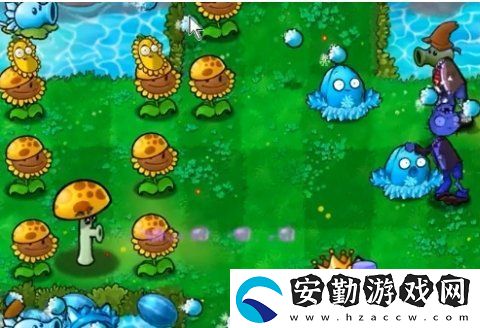 植物大戰(zhàn)僵尸雜交版冒險55關怎么不用小車過關