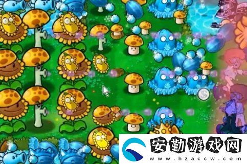 植物大戰(zhàn)僵尸雜交版冒險55關怎么不用小車過關