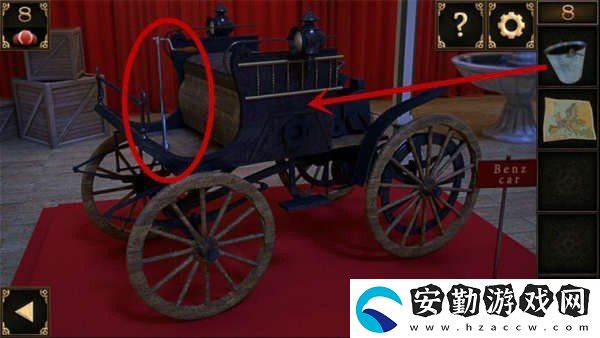 密室逃脫10偵探風云第八關地圖里有什么秘密