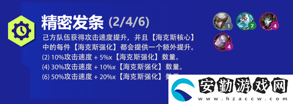 云頂之弈發(fā)條s6出裝、技能、羈絆介紹