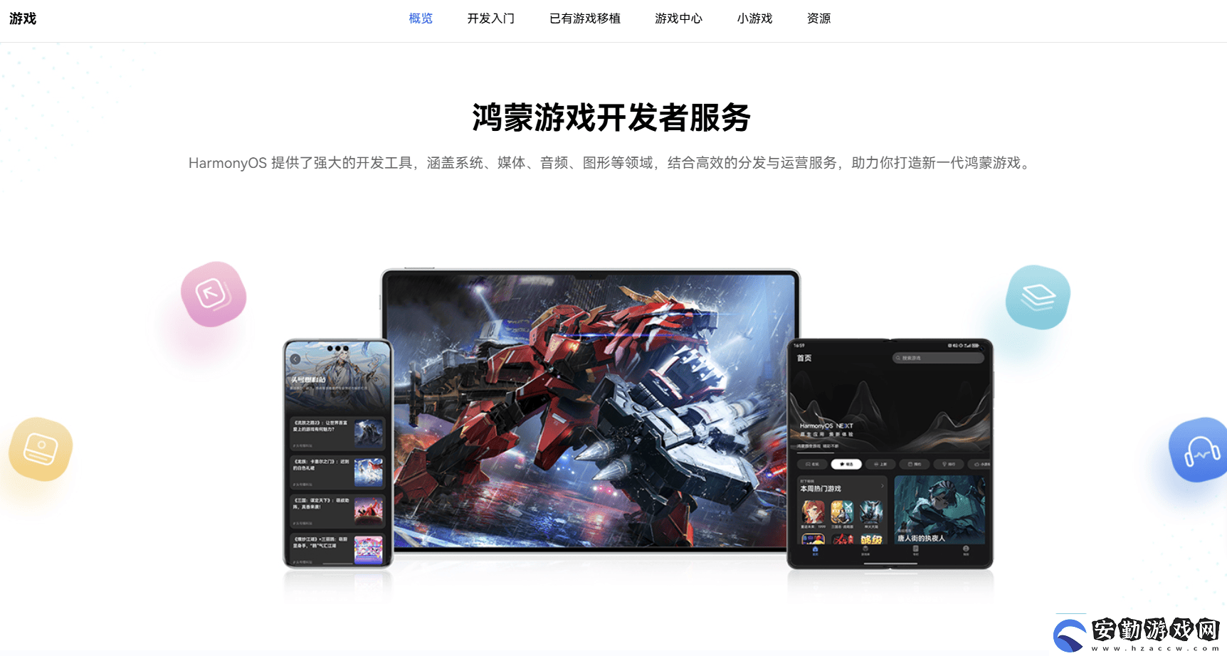 鴻蒙游戲開發(fā)者服務全新升級一站式指引助力游戲全生命周期創(chuàng)作
